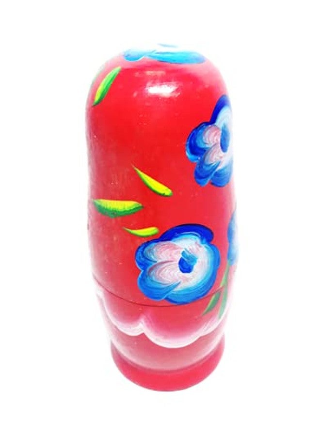 Cutrunn Nesting Doll - Traditional Hand Painted Wooden Decoration Gift Doll (5 Dolls in 1 - Image 3